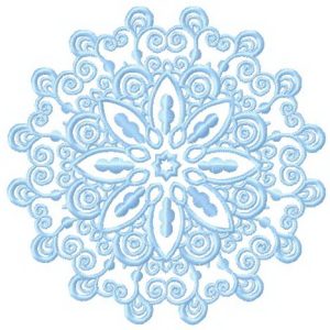 Lace doily 3 embroidery design