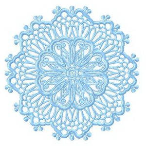 Lace doily 5 embroidery design