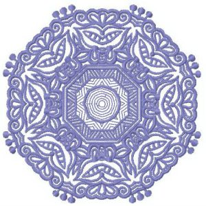 Lace doily 7 embroidery design
