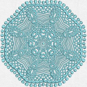 Lace doily 8 embroidery design