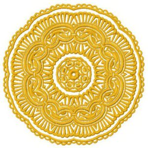Lace doily 9 embroidery design