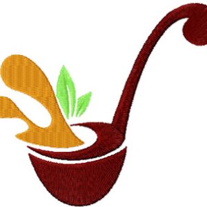 Cookware embroidery design