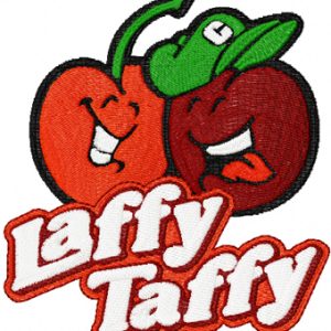 Laffy Taffy Apple and Cherry embroidery design