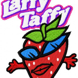 Laffy Taffy Strawberry embroidery design