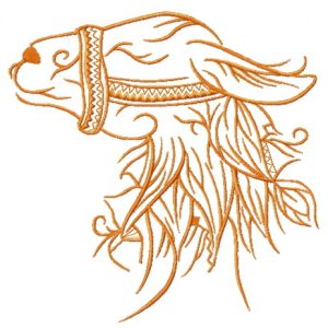 Lama 3 embroidery design