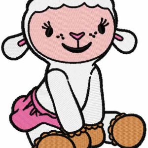 Lambie 5 embroidery design