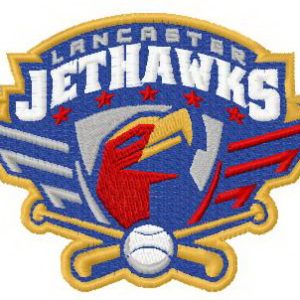 Lancaster Jethawks logo embroidery design