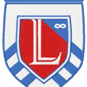 Lane College logo embroidery design