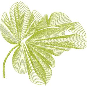 Leaf 1 embroidery design