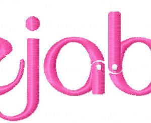 Lejabu logo embroidery design