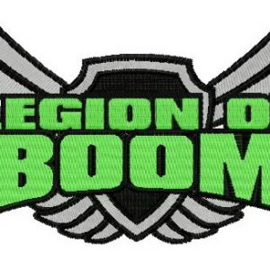 Legion of Boom logo embroidery design