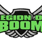 Legion of Boom logo embroidery design