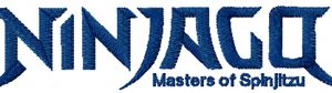 LEGO Ninjago Logo embroidery design