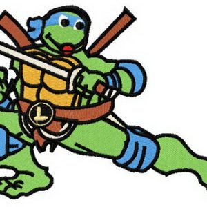 Leonardo 5 embroidery design