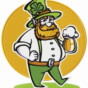 Leprechaun 2 embroidery design