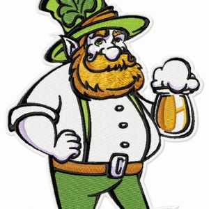 Leprechaun 3 embroidery design