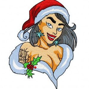 Let it snow 3 embroidery design