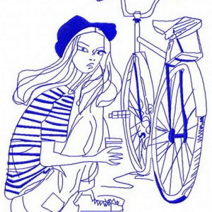 Let's go for a ride 5 embroidery design
