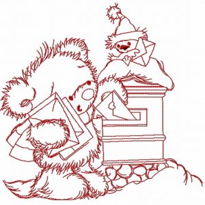 Letter for Santa 3 embroidery design