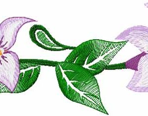 Lily 12 embroidery design