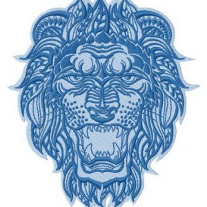 Lion 3 embroidery design
