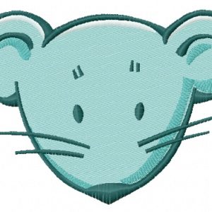 Cute little mouse 2 embroidery design