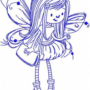 Little Fairy 46 embroidery design