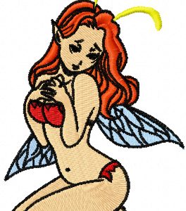 Little Fairy embroidery design