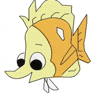 Little fish embroidery design