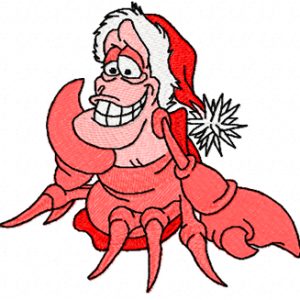 Christmas Sebastian embroidery design