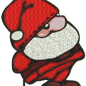 Little Santa embroidery design