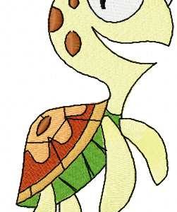 Little turtle 5 embroidery design