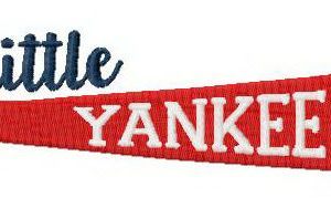 Little yankee embroidery design