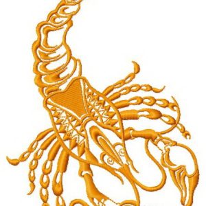 Lobster 3 embroidery design