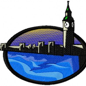 London embroidery design