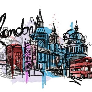 London 6 embroidery design