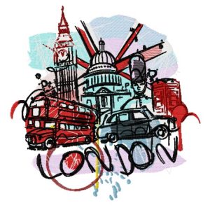 London 8 embroidery design
