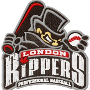 London Rippers Logo embroidery design