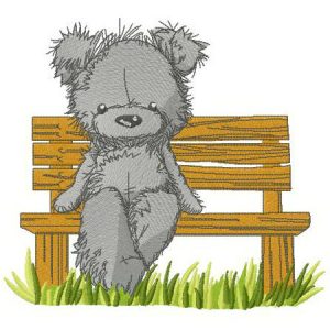 Loneliness embroidery design