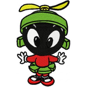 Looney Tunes Marvin 1 embroidery design