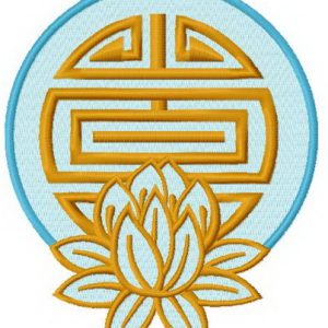 Lotus 3 embroidery design