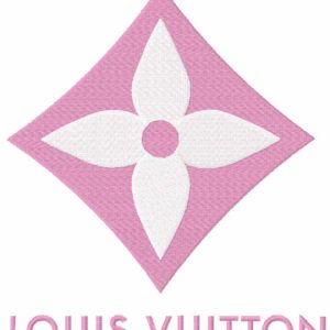 Louis Vuitton logo 6 embroidery design