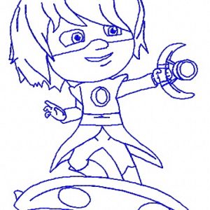 Luna Girl 3 embroidery design
