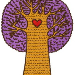 Magic tree 3 embroidery design
