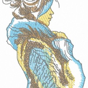 Magic winter 2 embroidery design