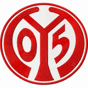 Mainz 05 logo embroidery design