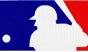 Major League Baseball Alternate Logo embroidery design