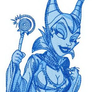 Maleficent 2 embroidery design