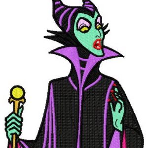 Maleficent 3 embroidery design