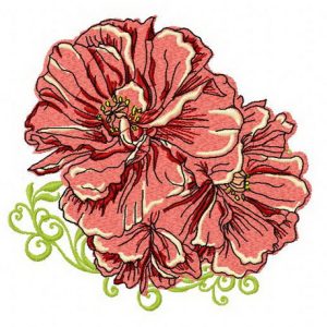 Marigold 2 embroidery design